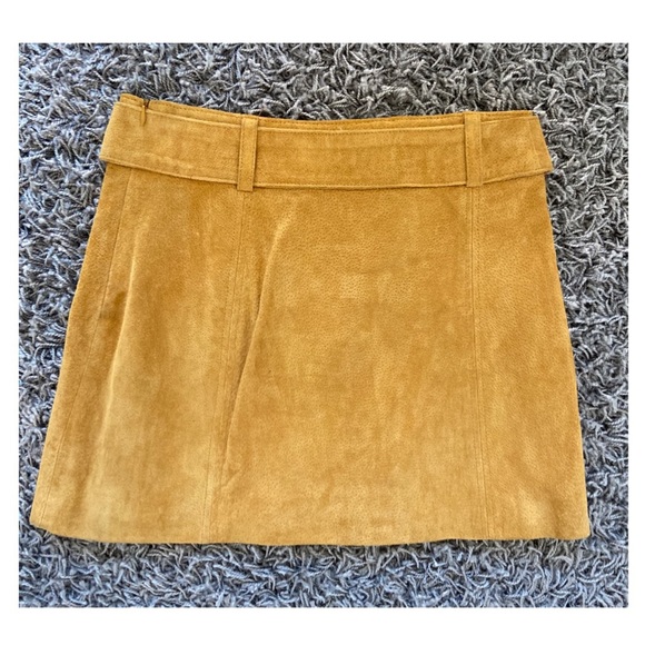 Zara Faux Suede Skirt - Picture 6 of 7